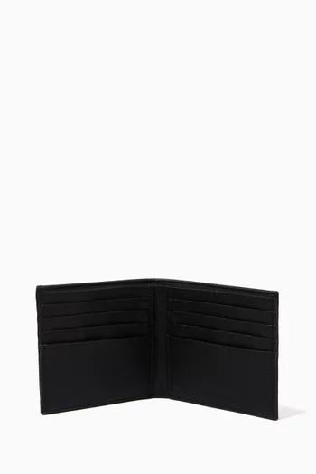 Business Bi-fold Wallet in Regenerated Leather