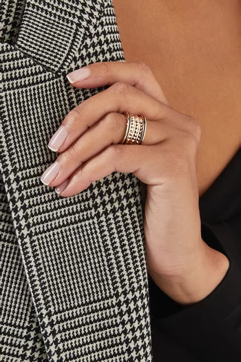 B.zero1 Rock Ring in 18kt Rose Gold 