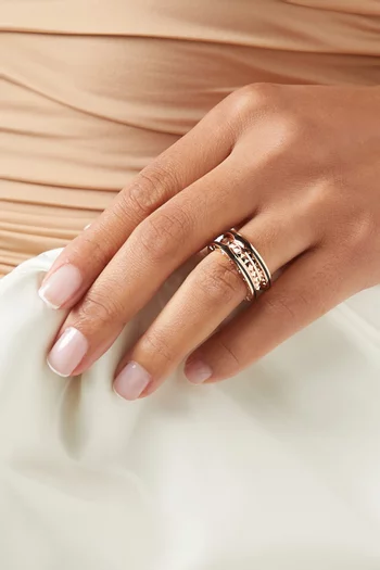 B.zero1 Rock Ring in 18kt Rose Gold 