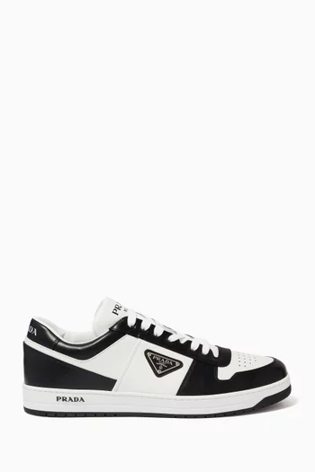Logo Downtown Low-top Sneaker in Leather