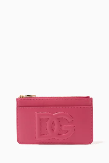 DG Medium Card Holder in Leather