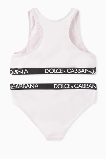 Logo Underwear Set in Nylon
