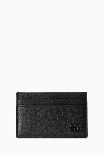 GG Marmont Card Case in Leather 