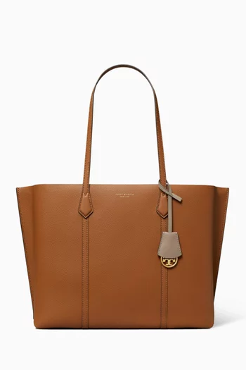 Perry Tote Bag in Pebbled Leather