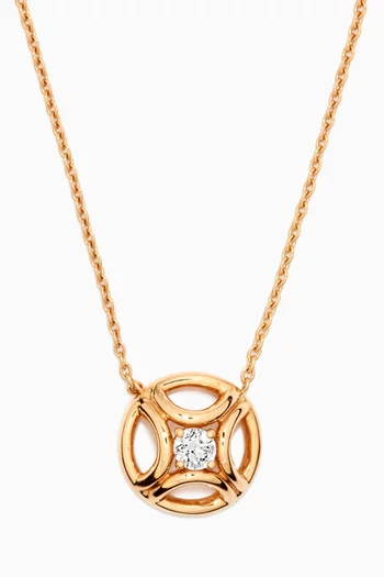 Perpétuel.le Diamond Necklace in 18kt Recycled Yellow Gold     
