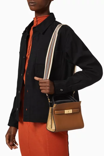 Lee Radziwill Petite Top Handle Bag in Leather   