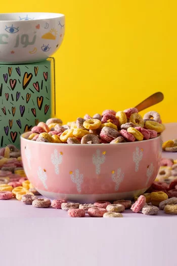 Cacti Cereal Bowl, Set of 2 