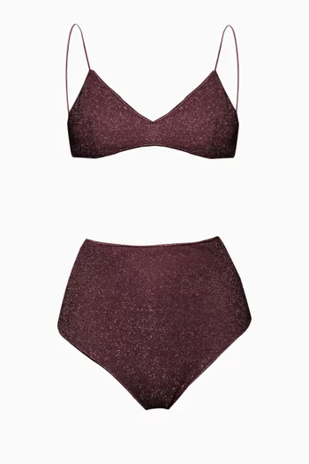 Lumiere High Waist Bikini Set