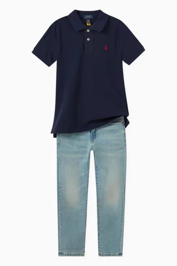 Polo Shirt in Cotton     