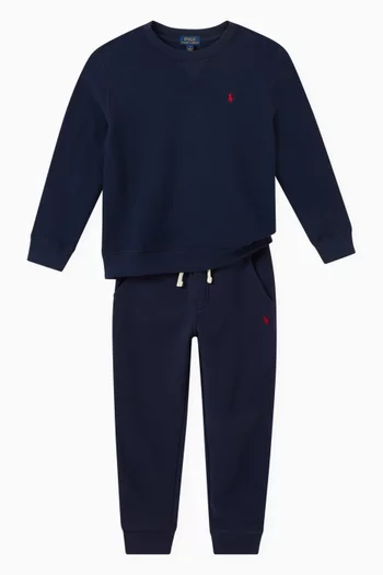 Mini Logo Sweatshirt in Cotton blend  