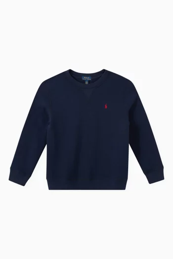 Mini Logo Sweatshirt in Cotton blend  