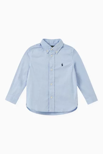Logo Shirt in Cotton  
