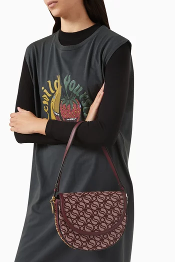 Frayme Medium S-Wave Flap Shoulder Bag