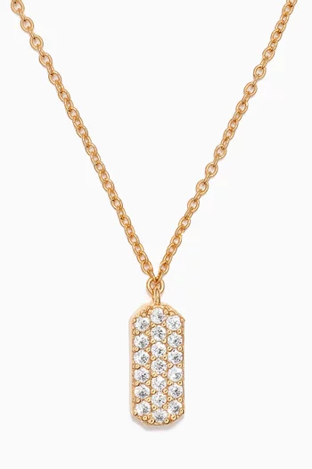 Icy Necklace in 18kt Gold-plated Sterling Silver