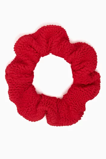 Scrunchie in Crinkle Fabric