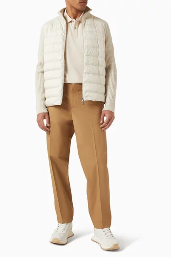 Logo Polo Shirt in Cotton Piqué