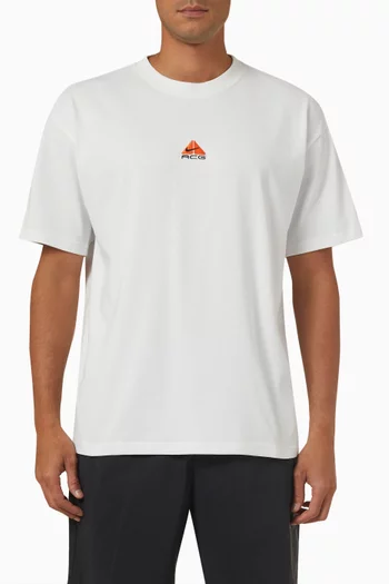 ACG Logo-embroidered T-shirt in Recycled Jersey