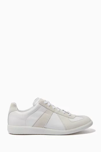 Replica Low-top Sneakers in Leather & Suede