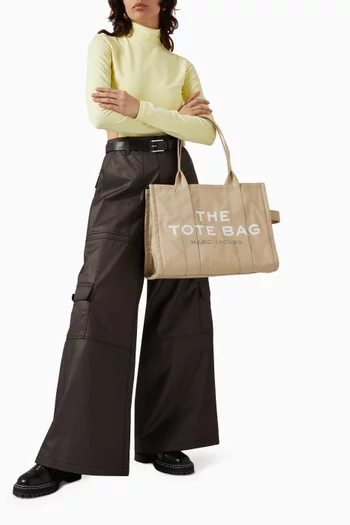 Large The Tote Bag in Cotton Canvas