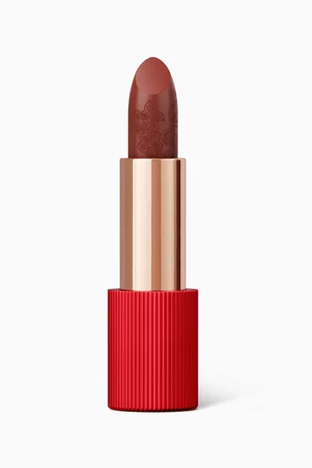 102 Terracotta Red Matte Silk Lipstick, 3.5g