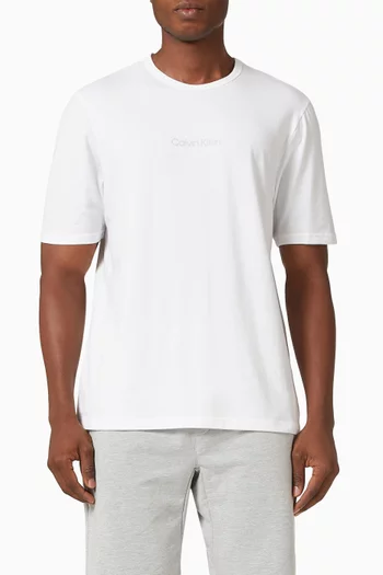 Modern Structure Lounge T-shirt in Stretch Cotton Jersey