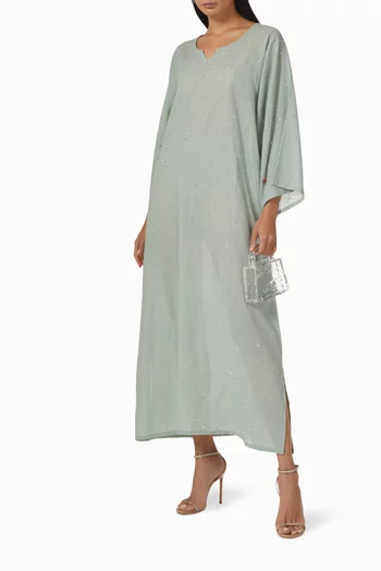 Studded Kaftan in Cotton