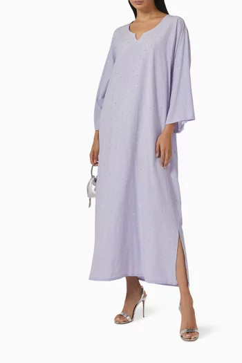 Studded Kaftan in Cotton