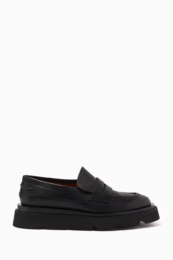 Canova Chunky Loafers in Calf Leather