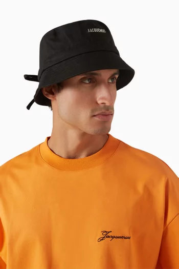Le Bob Gadjo Bucket Hat in Cotton