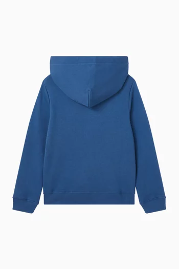 Logo Printed Hoodie in Organic Cotton