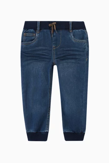 Power Stretch Baggy-fit Jeans in Lyocell-blend