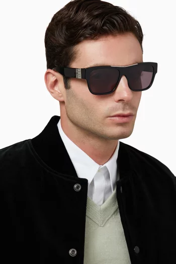 Givenchy 58 Smoke Sunglasses in Acetate