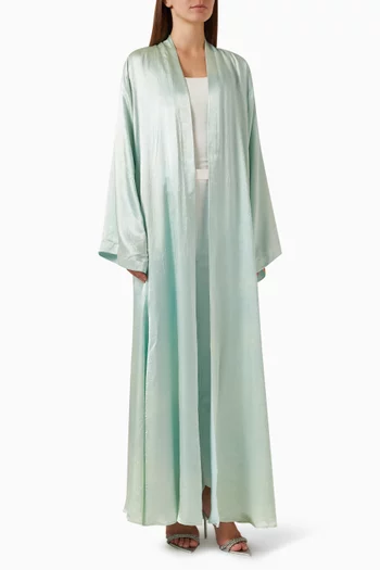 Wide-sleeved Wrap Abaya