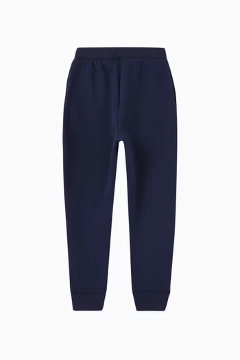 Logo Joggers in Cotton Fleece