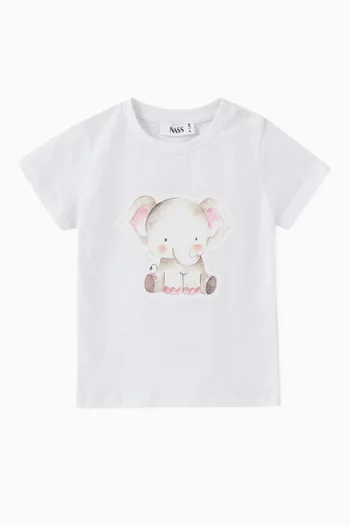 Little Thomas T-shirt in Cotton