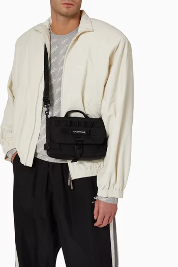 Army Messenger Bag in Recycled Nylon