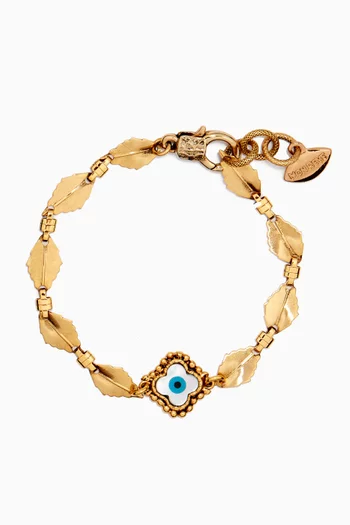 Feel You Anklet in Gold-plated Brass