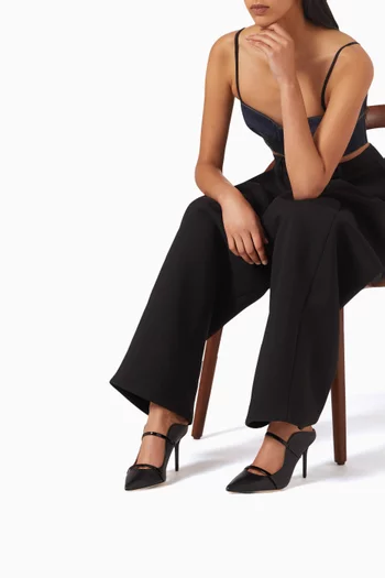 Maureen 85 Mules in Nappa