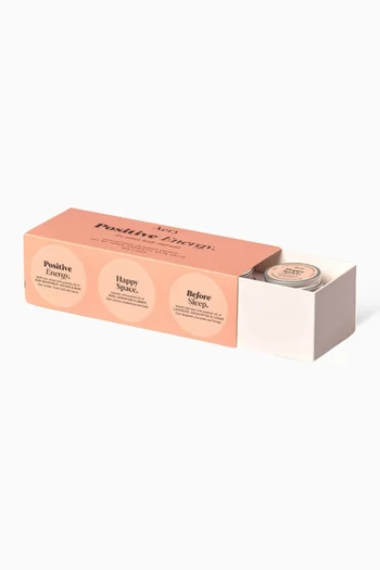 Positive Energy Gift Set of 3 Bath Salts, 100g