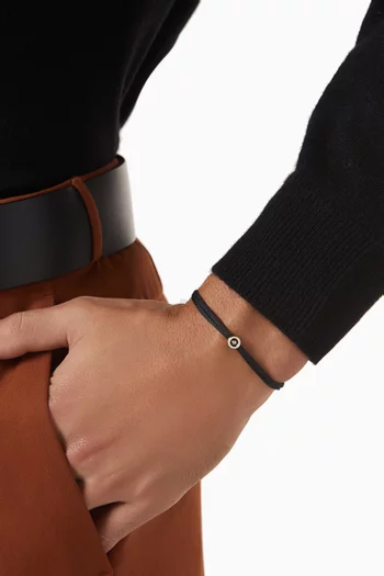 Opus Sapphire Metric Rope Bracelet in 14kt Gold Vermeil