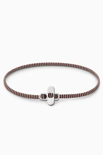 Rope Bracelet in Sterling Silver