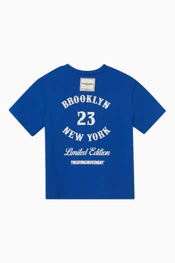 NY Regular COTTONSEY100 T-shirt in Organic Cotton Blend