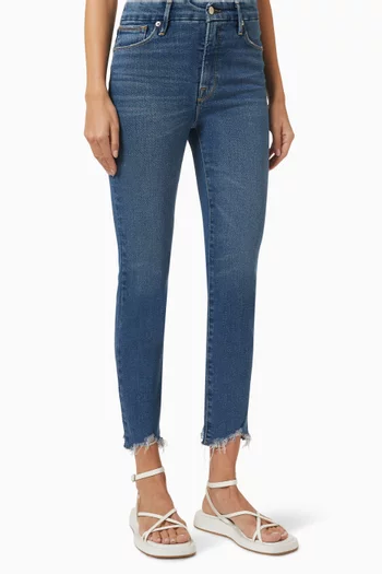Good Legs Cigarette-fit Jeans in Denim