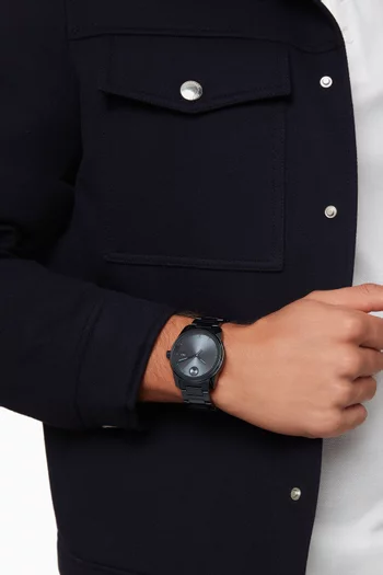 BOLD Verso Quartz Stainless Steel Watch, 42mm