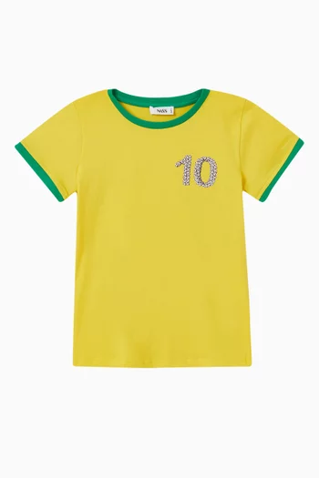 Brazil T-shirt in Cotton-jersey