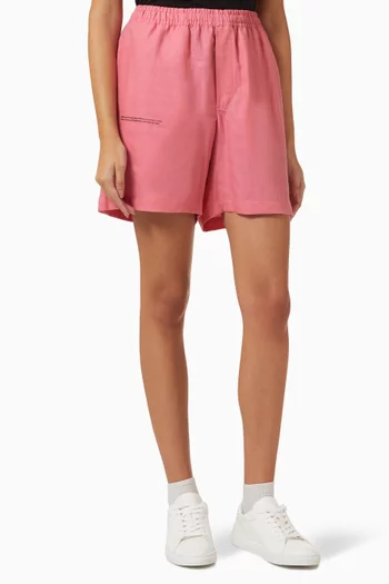 Shorts in Aloe Linen