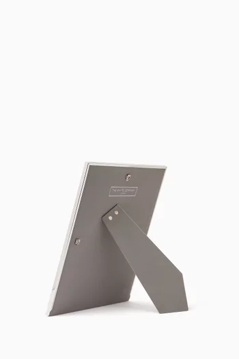 إطار صور فاخر بلون فضي، 8×10 بوصة