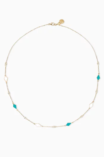 Mosaic Choker in 18kt Gold