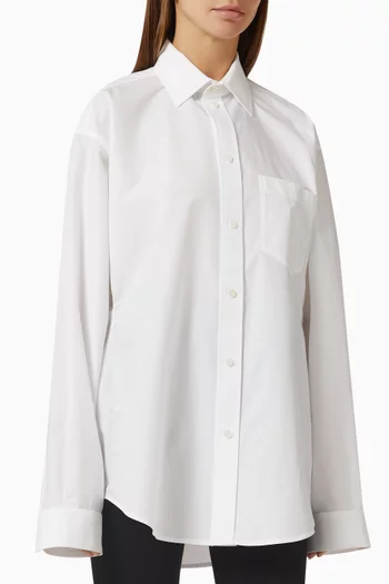 Hourglass Shirt in Cotton-poplin