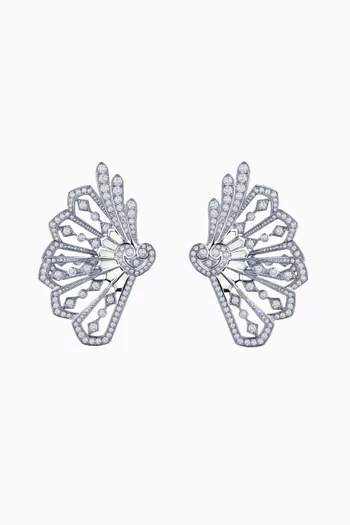 Fanfare Diamond & Mother of Pearl in 18kt White Gold